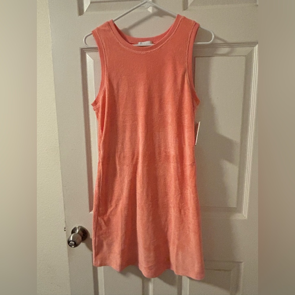 Beyond Yoga Pink Sleeveless Sheath Mini Dress